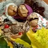 Выставка плодов и цветов
